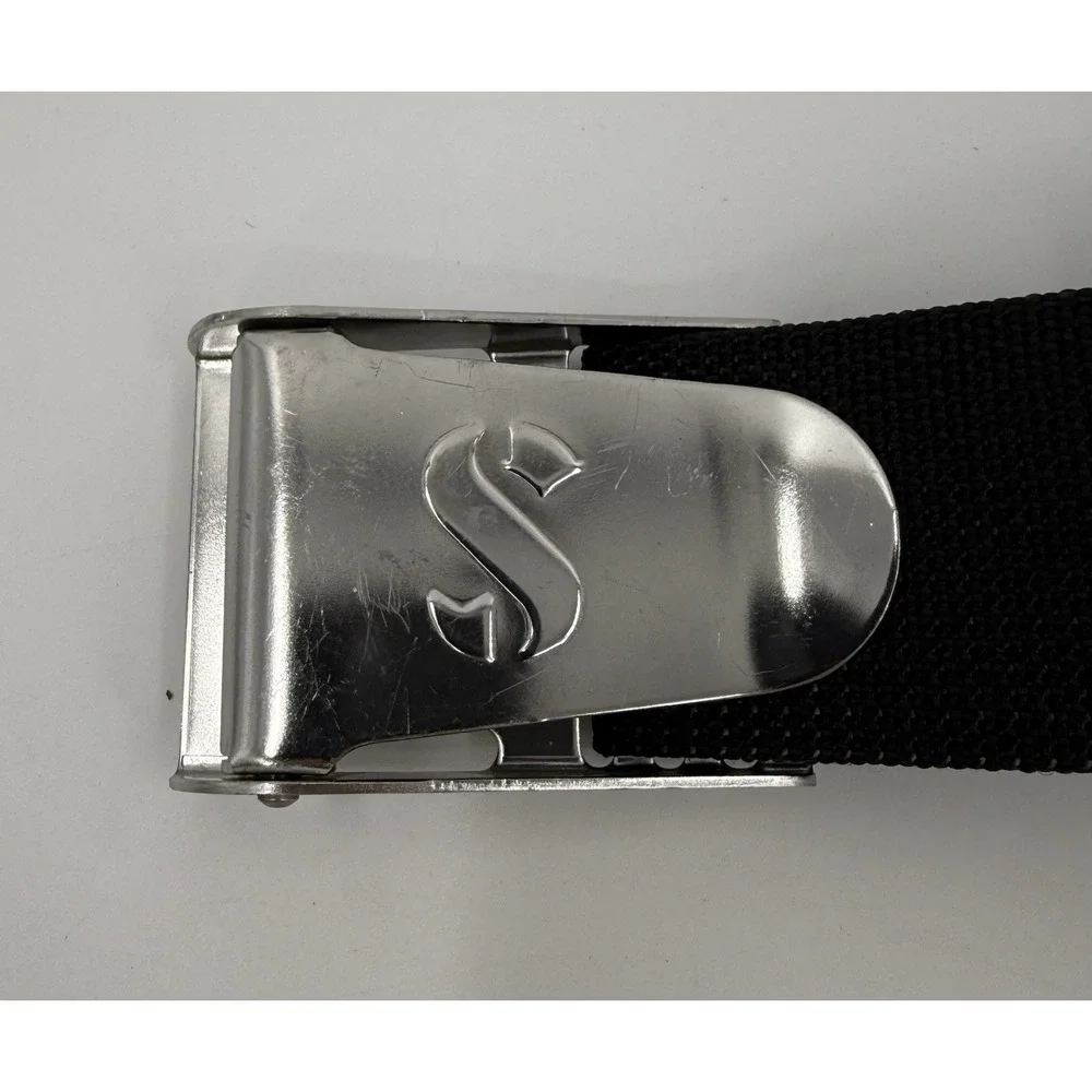ScubaPro‎ Stainless Steel Nylon Black Weight Belt Buckle Scuba Pro Dive Rubber